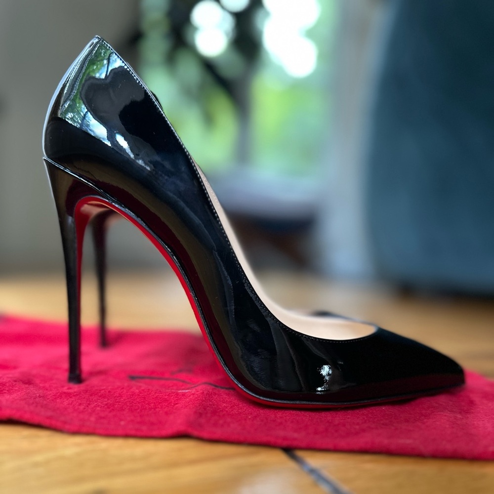 Christian Louboutin Pigalle Follies Patent Leather Pump